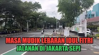 JAKARTA SEPI | MUDIK LEBARAN 1446 H TAHUN 2025 MASEHI