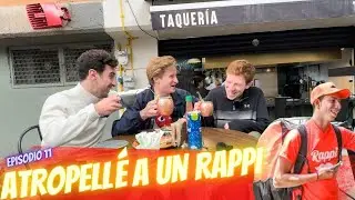 ¡ATROPELLÉ A UN RAPPI! | Accidentes de tránsito | PROBANDO TACOS