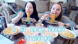 5 Spicy Ramen Challenge!!!