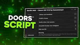 [FLOOR 2] DOORS Script | Auto Skip Levels | Bypass Entities | ESP Items