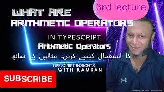 What are Arithmetic Operators in typescript? How to use Aritmatic operators in TypeScript?