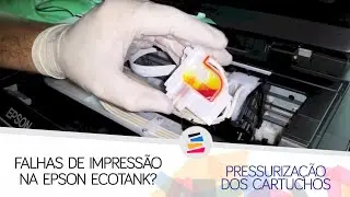 Tutorial - Falha de Impressão - EPSON L395 L396 L355 L365 L375 L395 L455 L495 L800 L1300 - SULINK