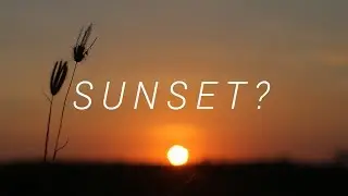 Tips dan Trik Foto Sunset