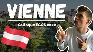 JE VOUS EMMÈNE EN COLLOQUE ! (Vlog à Vienne)