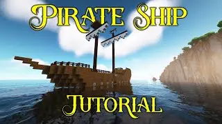 How to Build a Pirate Ship in Minecraft - Easy Tutorial