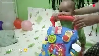 MELATIH MOTORIK ANAK MELALUI PERMAINAN SEDERHANA | Baby Walker SUGAR BABY!!