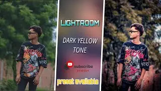 Dark yellow tone... mobile editing subscribe and like