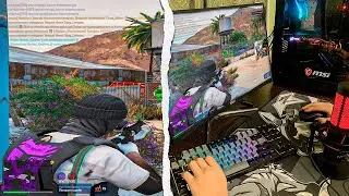 ТУЛЕВО С ВЕБКОЙ (mouse cam) на GTA 5 RP