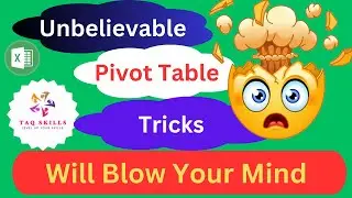 Unbelievable PIVOT TABLE Tricks That Will Blow Your Mind in Excel!