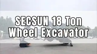 SECSUN 18 Ton Wheel Excavator