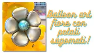 Balloon art tutorial with shaped petals!
