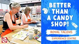 A Visit to Royal Talens factory: a great way to test art supplies and get inspired