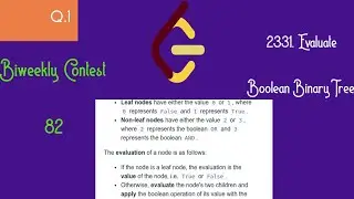 2331. Evaluate Boolean Binary Tree