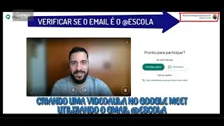 COMO INICIAR UMA VIDEOAULA PELO GOOGLE MEET A PARTIR DO GMAIL @ESCOLA - Garantindo registro no BI!