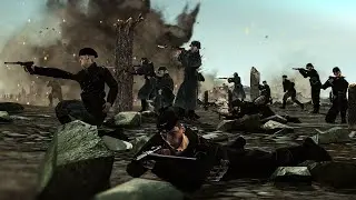 Imperial German Troops Attack Russian Trench Defenses! First Battle of Neman line