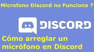 Microfono Discord no Funciona ? Cómo arreglar un micrófono en Discord*Tutorial