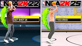 I USED A JUMPSHOT FROM NBA 2K22 and I can't believe it worked... (NBA 2K25)