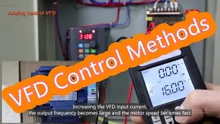 How many VFD control methods do you know