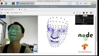 Raspberry pi TensorFlow.JS Facemesh