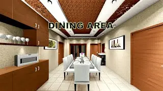 Lumion 6 Animation Interior Video Clip -9(Dining Room)
