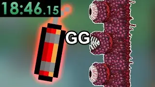 Speedrunning Terraria, pb maybe