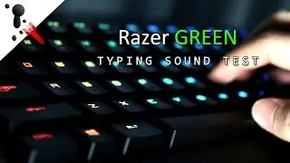 (110 wpm) Fast Typing Sound Test: Razer BlackWidow Chroma