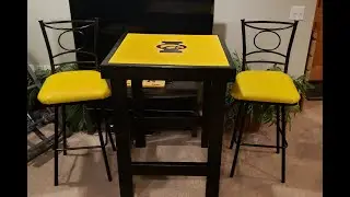 Bar Table Build: Indoor/Outdoor