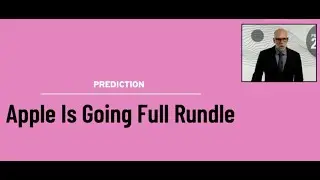 Apple goes full Rundle in 2021