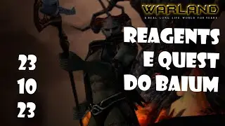 Roe - L2Warland 8x - 23/10/2023 - Reagentes e Quest do Baium