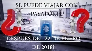Se podrá viajar con pasaporte dentro de USA después del 22 de Enero del 2018?