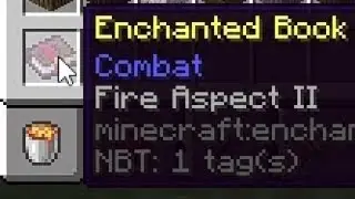 what if you hit the creeper with a fire aspect book?