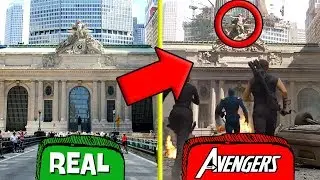 9 Cenários de VINGADORES na VIDA REAL! 😱 💥