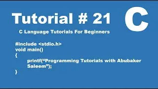 What are loops? Types of loops. Purpose of loops in C programming Language | Tutorial # 21
