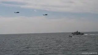 Commander, Task Force 56 Conducts Training Exercises with Mark VI Patrol Boats