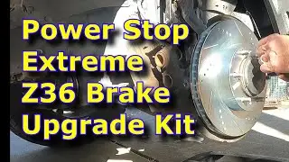 Toyota Tacoma Gen 3 Power Stop Extreme Z36 Rotors and Ceramic Pads