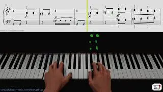 Sonatina No. 5, third movement by Muzio Clementi - Keyboard & Piano Practice Video