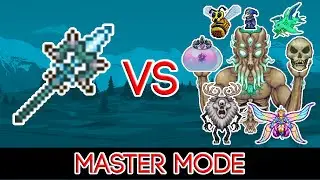 Terraria 1.4.3.6 - North Pole vs ALL Bosses (Master Mode)