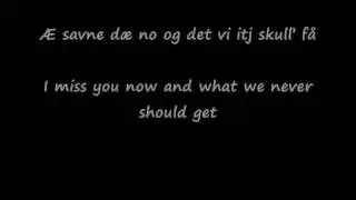 DDE-det fine vi hadd sammen med (the nice time we had) lyrics.wmv