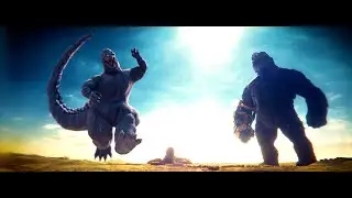 GODZILLA x KONG but with the old Godzilla (3d animation)