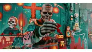 Altar de Paz curated by Fosil de Guanajuato, Mx! Featuring La Chicana (Catrina) y DeCalifornia!
