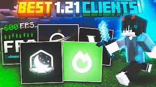 TOP 5 BEST FPS Boost and Mod Menu Clients For MCPE 1.21...