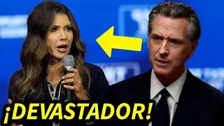 Gavin Newsom with a devastating message for Trump while Kristi Noem in a colossal ridicule