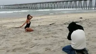 ¡Vistazo al pasado! Sesión de fotos en Rosarito. Era un día nublado pero dejó  muy buenos resultados