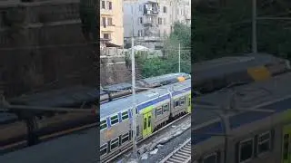Vivalto fuori servizio e Rock per Fiumicino in transito a Roma Tuscolana
