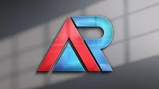 AR Text Logo Design in Adobe Illustrator || ANBYON Bezier
