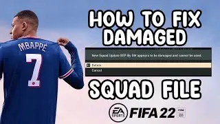 How To Repair Damaged Squad or Career File For FIFA 22 - PC