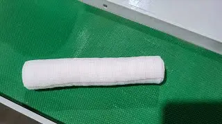 Machine test video - Gauze packaging machine !