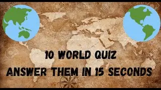 10 World Quizz With Answers