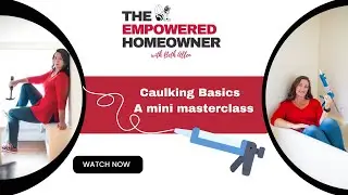 Caulking - Basics for beginners - A mini masterclass