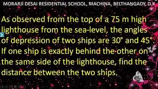 MDRS MACHINA/CLASS 10/SOME APPLICATIONS OF TRIGONOMETRY